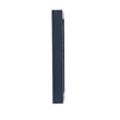 Benjara 15 x 15 Modern Abstract Wall Art Decor-Blue White Canvas