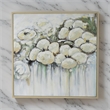 Benjara Rioni 39 x 39 Floral Wall Art Print- Handpainted Abstract Oil Painting
