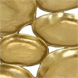 Benjara Jiva 9 Piece Decorative Bowl Set- Irregular Shaped Design- Gold Metal