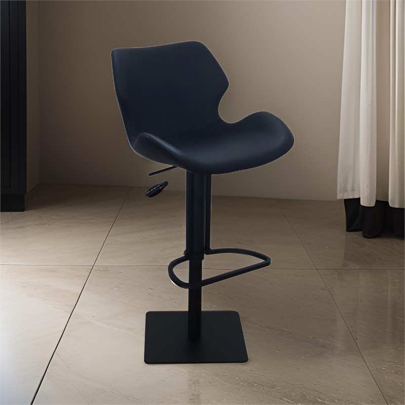 Benjara Barstool Chair- Adjustable 21-31