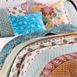 Benjara Ello 2pc Decorative Throw Pillows - Canvas Floral Print Multicolor