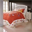 Benjara Xan 3pc King Bedspread and Pillow Sham Set- Bouquet Print- Multicolor