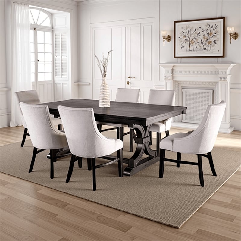 Benjara Luke Dining Table- 79