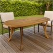 Benjara Outdoor Dining Table- 70
