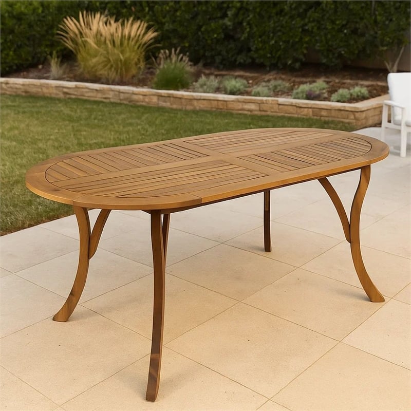 Benjara Outdoor Dining Table- 70