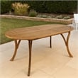 Benjara Outdoor Dining Table- 70