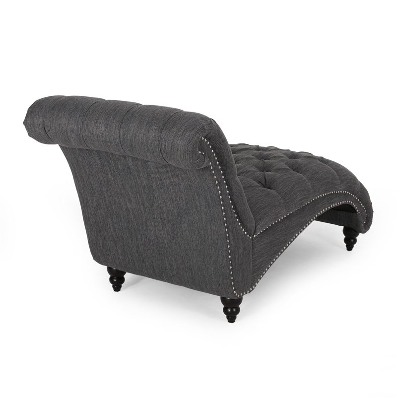 Benjara Curb Chaise Lounger- 64
