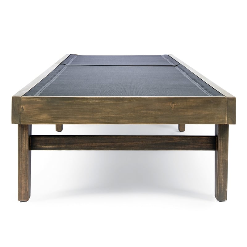 Benjara Liam Outdoor Chaise Lounger- 78