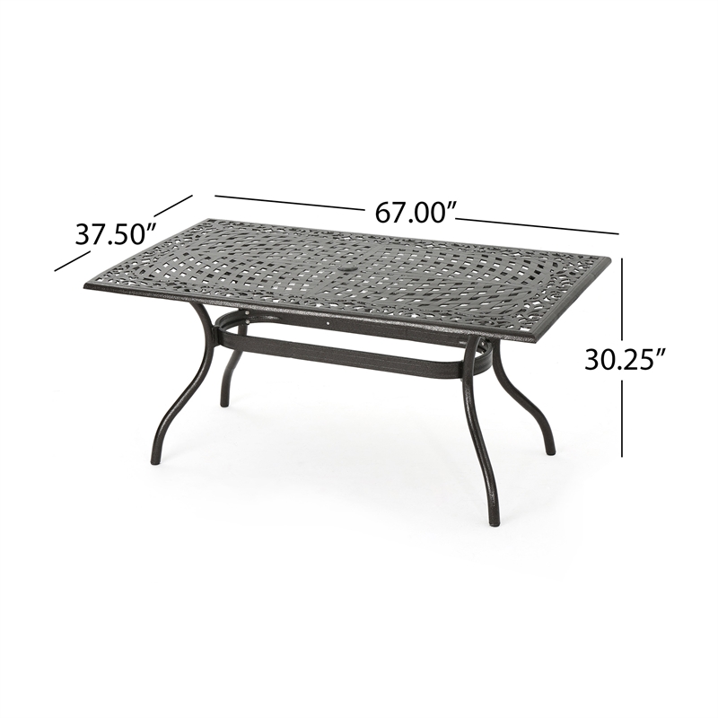 Benjara Toni Outdoor Table- 67