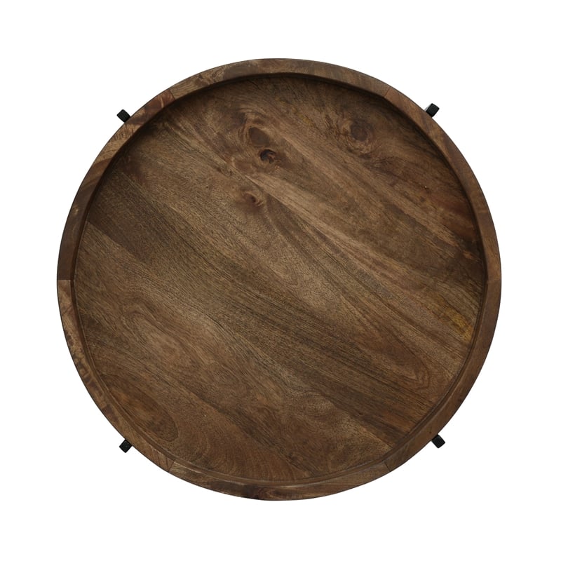 Benjara Peo Modern Side End Table- 22