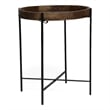 Benjara Peo Modern Side End Table- 22