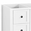Benjara Serra Bathroom Vanity Base with 4 Drawers- 1 Cabinet- 48