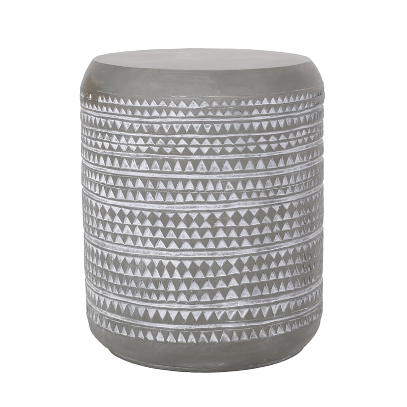 Benjara Outdoor End Table- 16