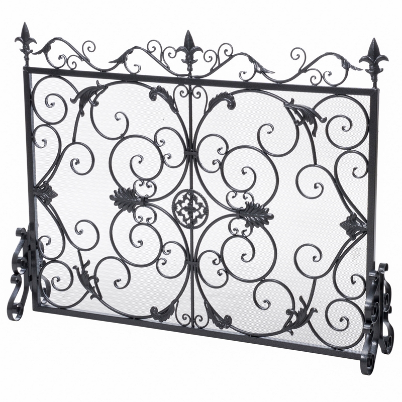Benjara Fireplace Screen- 45