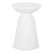 Benjara Suma Outdoor End Table- Round 15
