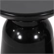 Benjara Suma Outdoor End Table- Round 15