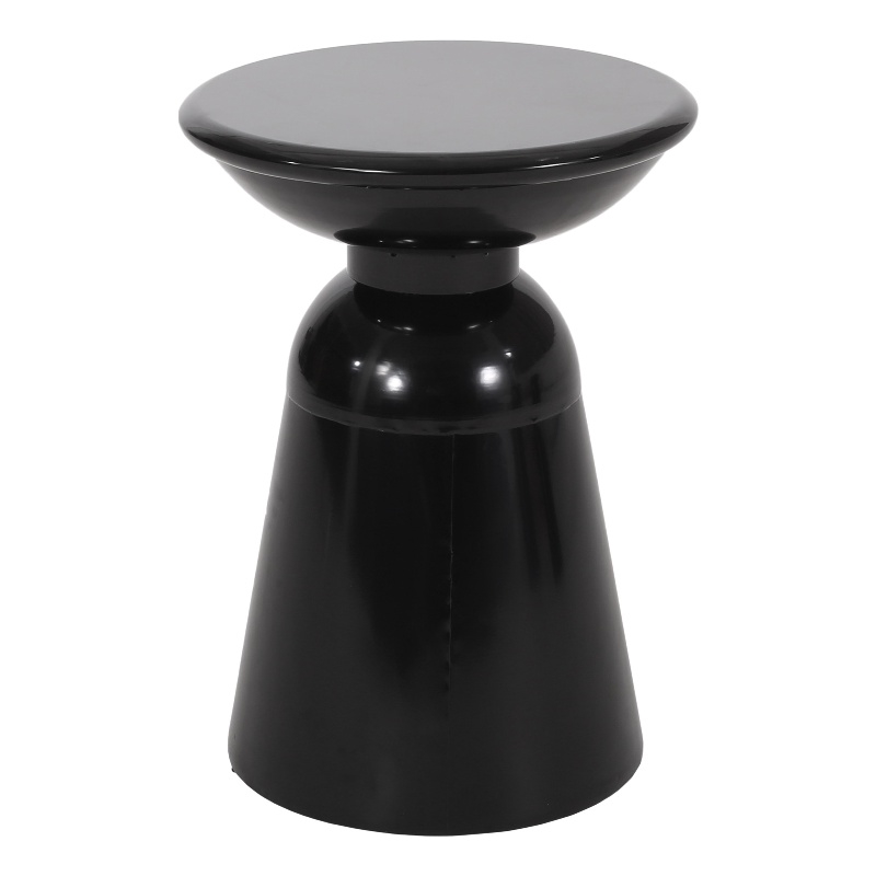 Benjara Suma Outdoor End Table- Round 15