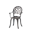 Benjara Outdoor Bistro Table Set with 2 Chairs and an Ice Bucket- Coppertone