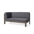 Benjara Juna Outdoor Corner Bench Set of 2- 58