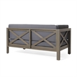 Benjara Juna Outdoor Corner Bench Set of 2- 58