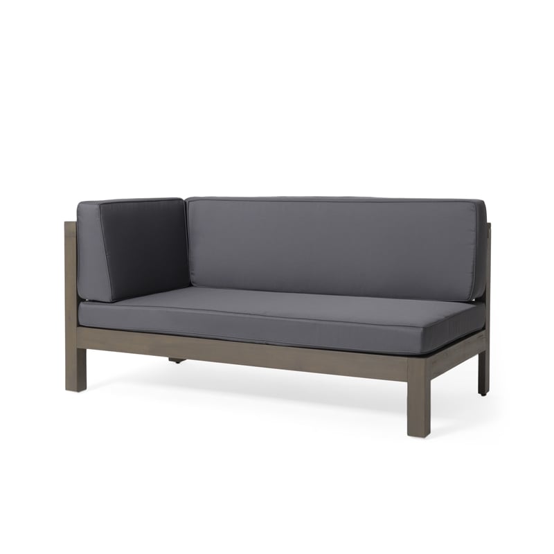 Benjara Juna Outdoor Corner Bench Set of 2- 58