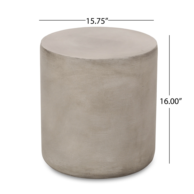 Benjara Outdoor Side Table- 16