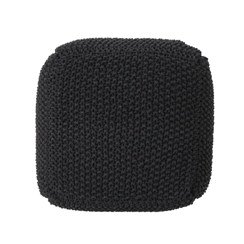 Benjara Alen Ottoman Cube Pouf- 21