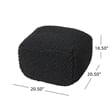 Benjara Alen Ottoman Cube Pouf- 21
