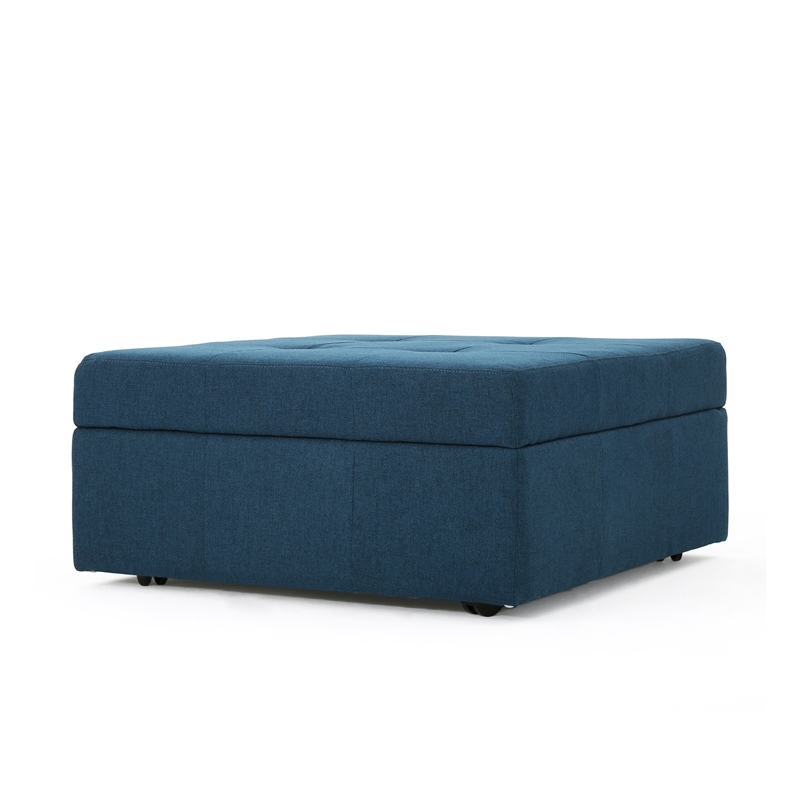 Benjara Low Accent Ottoman with Storage- 31