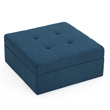 Benjara Low Accent Ottoman with Storage- 31