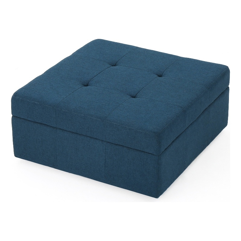Benjara Low Accent Ottoman with Storage- 31