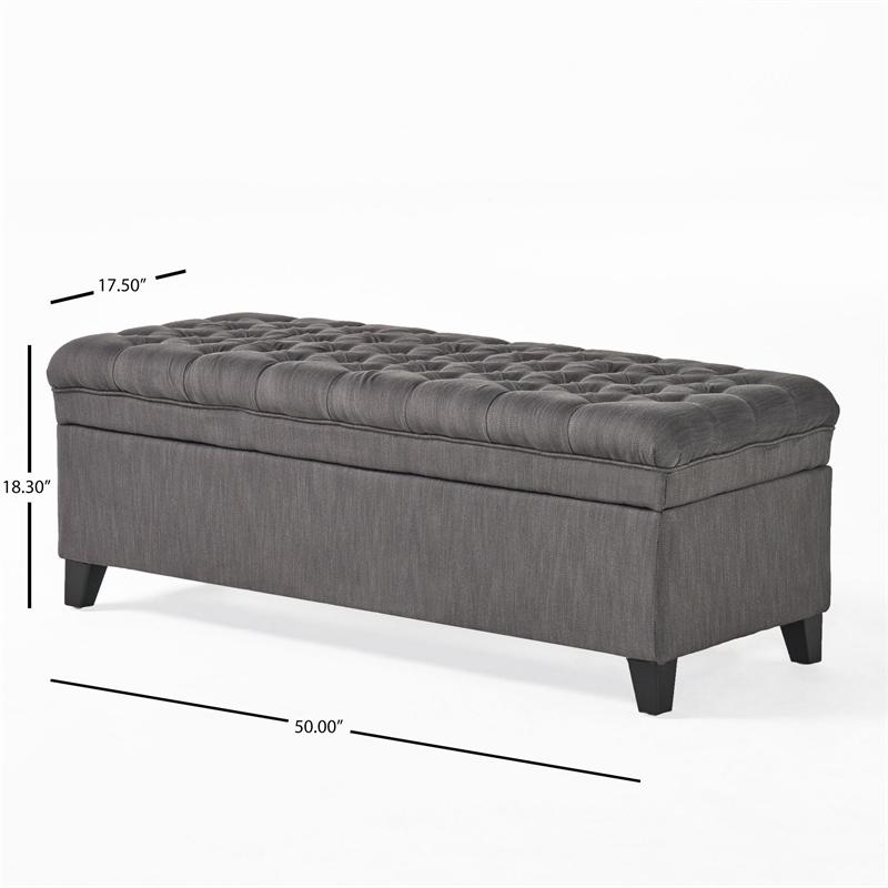 Benjara Rhya Storage Bench- 50