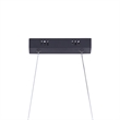 Benjara Modern Ceiling Pendant Light- Suspended Aluminum Spiral Loop- 23 Inch