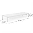 Benjara Kory Outdoor Lounge Chaise- 78