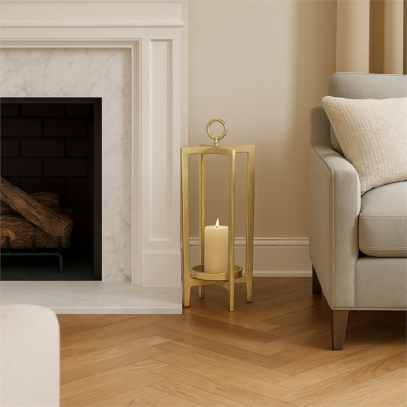 Benjara Siana Lantern Candle Holder- 20