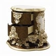 Benjara Mara Nightstand- 2 Drawers- 39