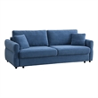 Benjara Sofa with Queen Size Pull Out Sleeper- 92