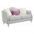 Benjara Kyna Loveseat- 3 Pillows- 66
