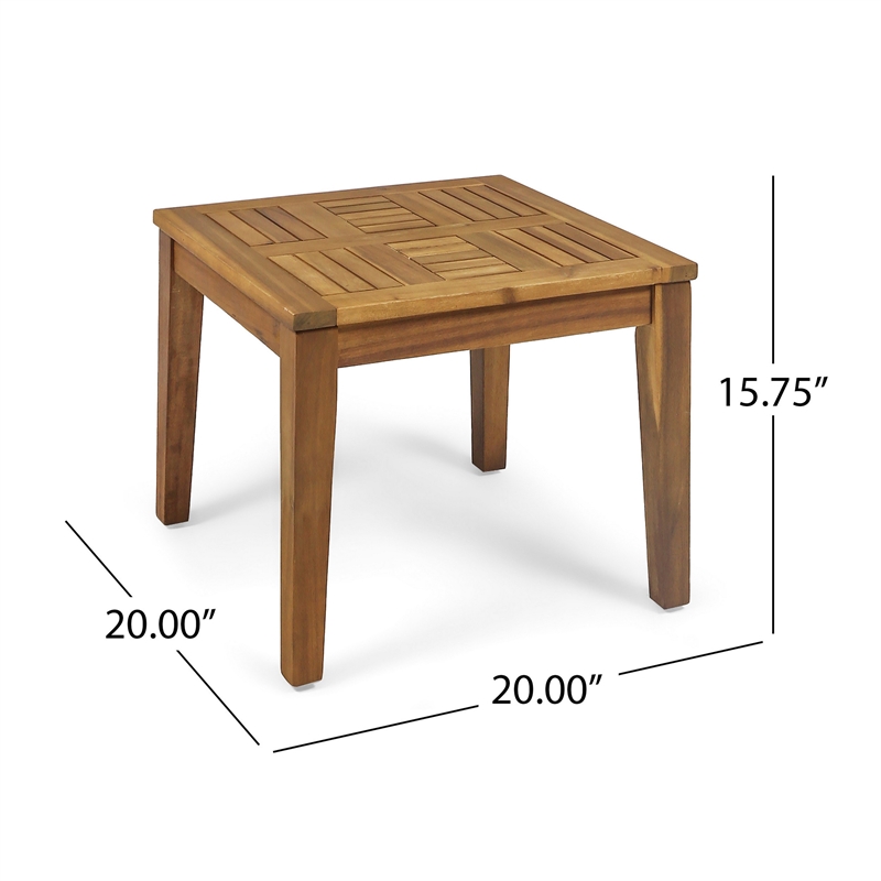 Benjara Bops Outdoor Side End Table- 20