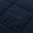 Benjara Blankie 20lbs Weighted Blanket- 60 x 80 Cotton Multilayer- Navy Blue
