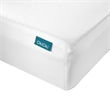 Benjara Swan King Size Mattress Protector- Waterproof Coating- White Polyester