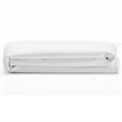 Benjara Swan King Size Mattress Protector- Waterproof Coating- White Polyester
