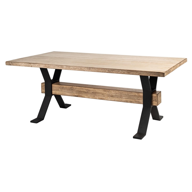 Benjara Hanoi Dining Table- 90