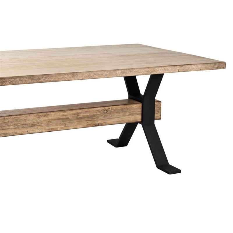 Benjara Hanoi Dining Table- 90