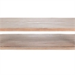 Benjara Tuley Coffee Table- Storage Shelf- Reclaimed Pine Wood- Gray- 48 Inch