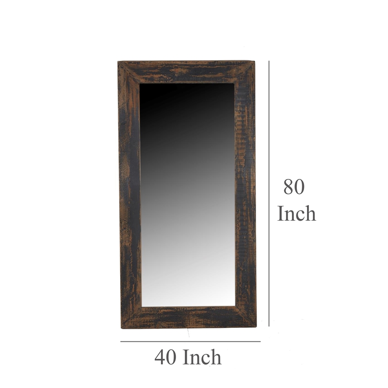 Benjara Freestanding Mirror- 80