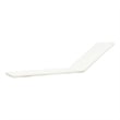 Benjara Pina Outdoor Cushion for Lounge Chaise- 79 Inch- Plush White Fabric