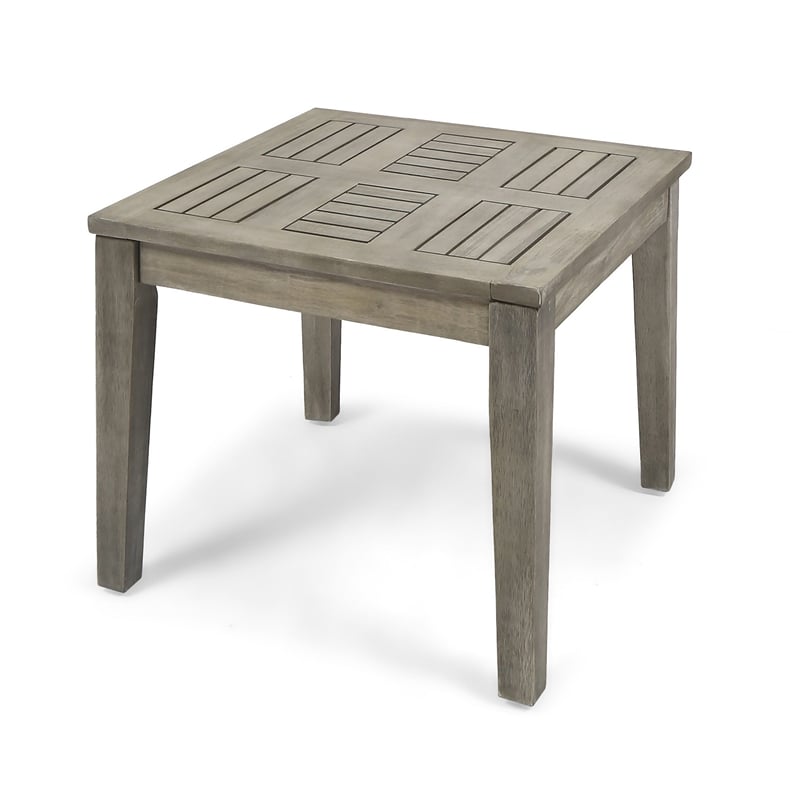 Benjara Bops Outdoor Square Side Table- 20