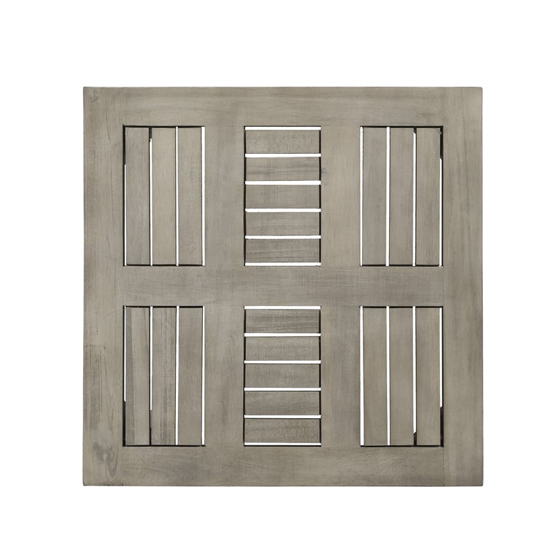 Benjara Bops Outdoor Square Side Table- 20