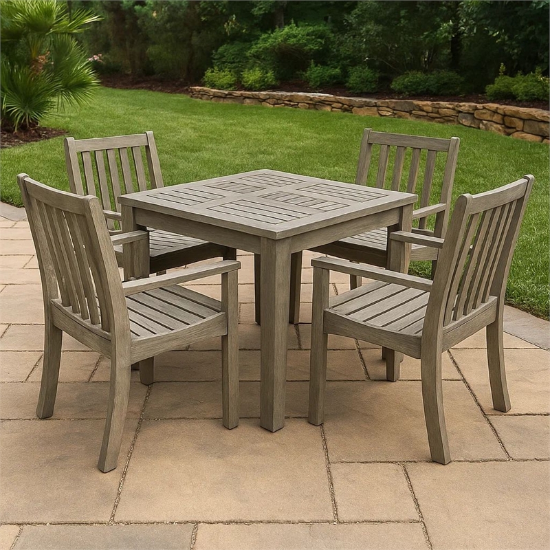 Benjara Bops Outdoor Square Side Table- 20